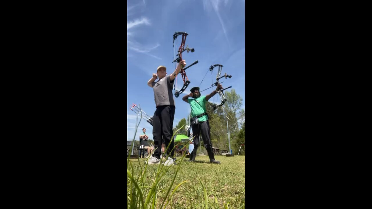 Archery practice