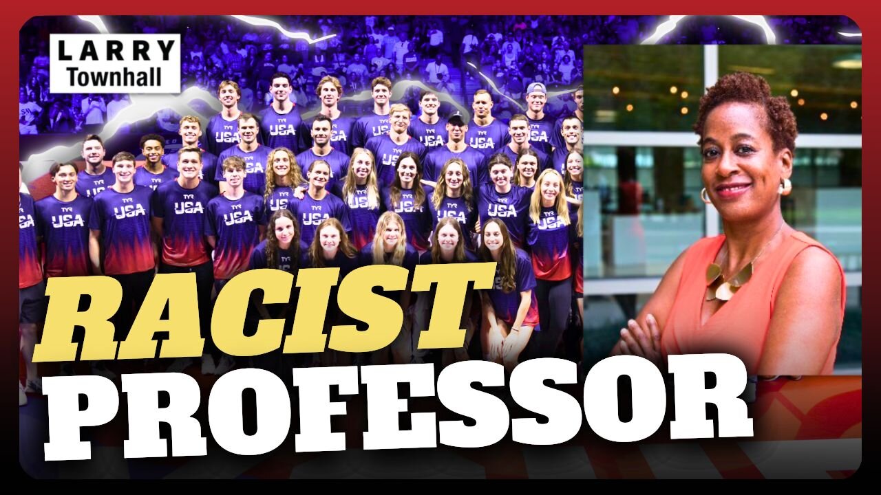 Georgetown Professor BECLOWNS HERSELF, Claims Mostly White USA Swim Team IS RACIST?!