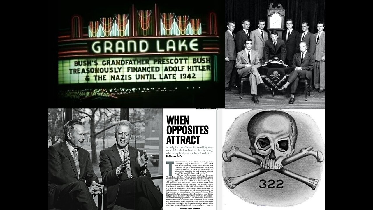 ☠️ An Even Darker Side of the Bush Family ▪️ Satanism ✖️ Skull & Bones