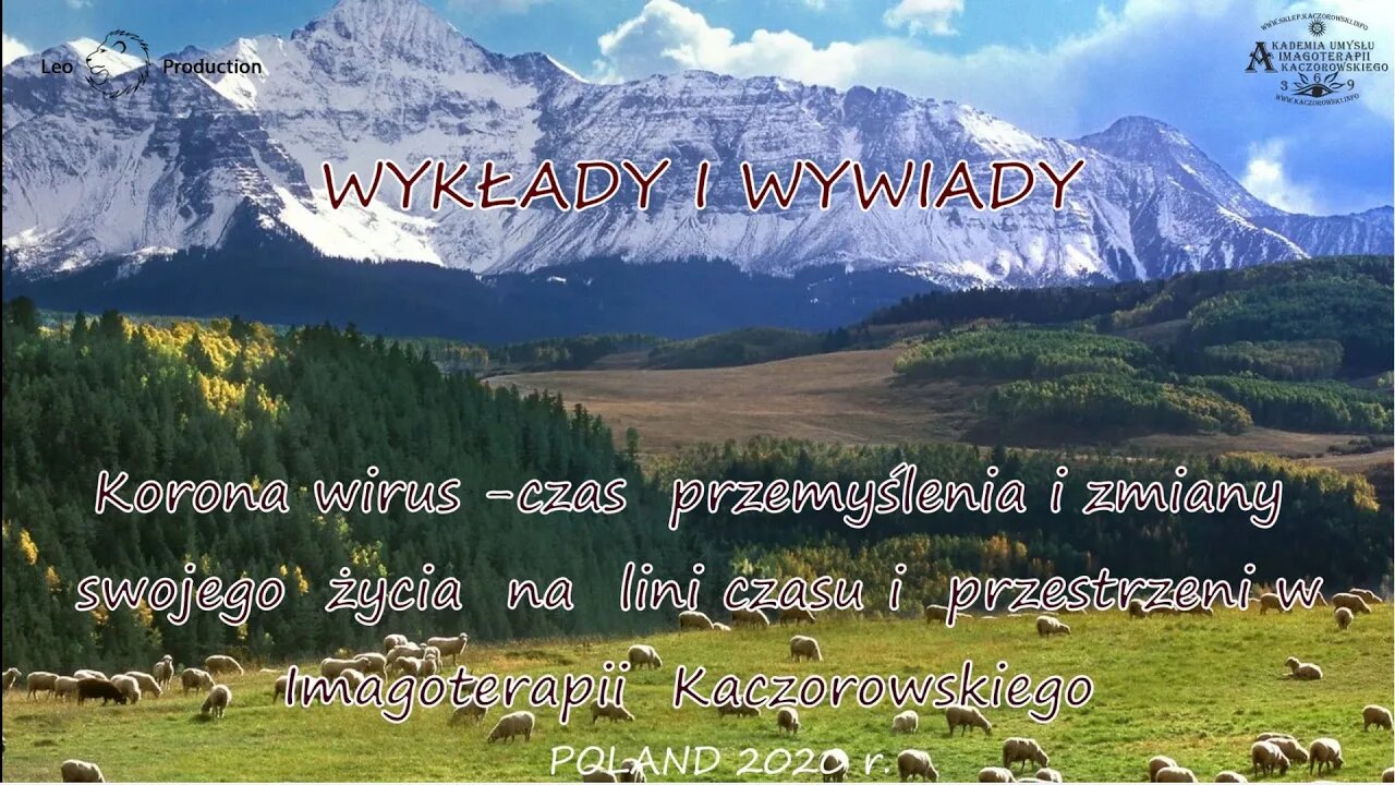 KORONAWIRUS CZAS PRZEMYŚLENIA I ZMIANY SWOJEGO ŻYCIA NA LINII,CZASU I PRZESTRZENI/2020©TV LEO STUDIO