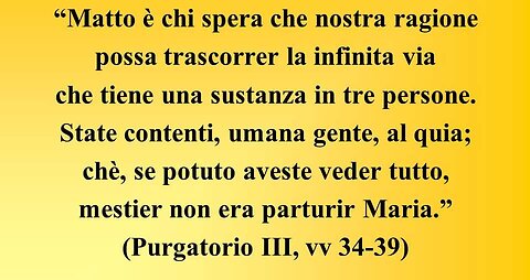 Ché se potuto aveste veder tutto mestier non era parturir Maria