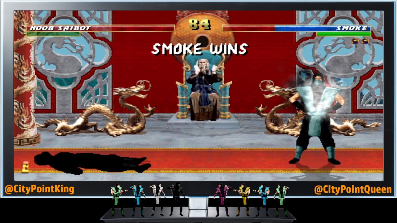 Mortal Kombat Project - King & Queen Edition - MK1 Noob Saibot vs MK1 Smoke