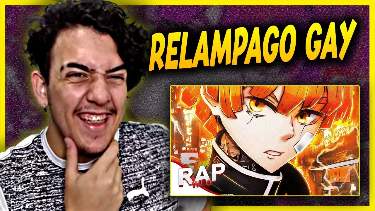 Rap A Fúria do Deus do Trovão ( Kimetsu no Yaiba: Demon Slayer ) | WLO | {Prod.MK Beats} [ REACT ]