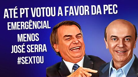 PEC da emergência aprovada no Senado - José Serra único contra,