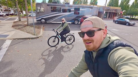 NEW BIKE DAY! (plus cheese factory and rv tour mixed in also)