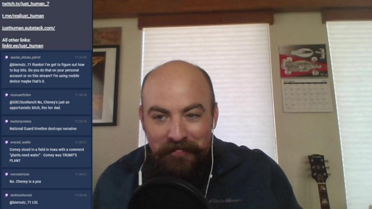 Just Human LIVE! #34: HRC Speculation, Kayfabe, and Just Chatting