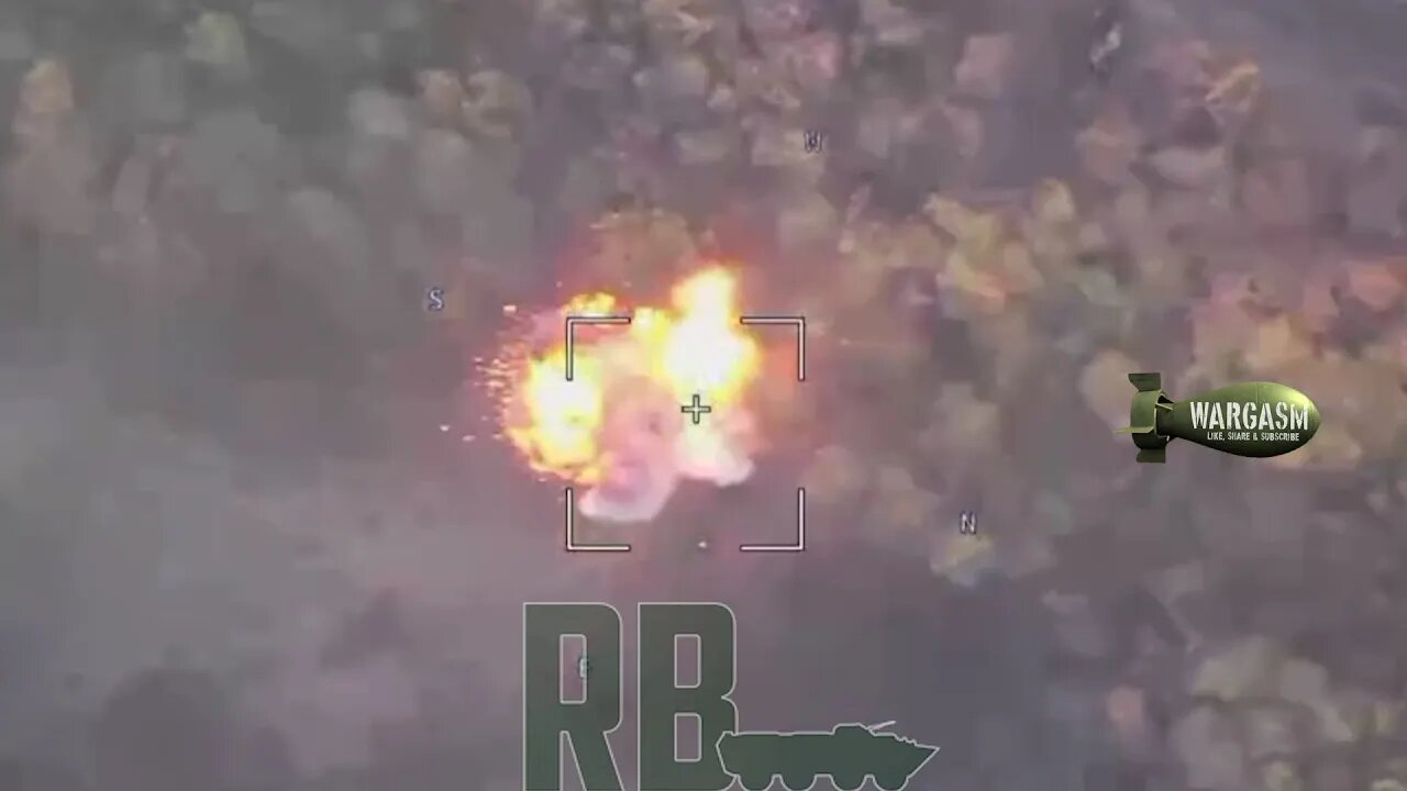M777 howitzer hit with Russian Lancet kamikaze drone