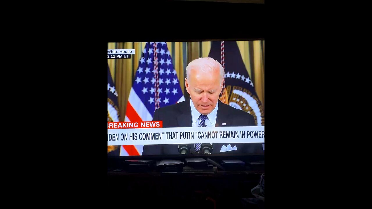 Biden being a warmonger