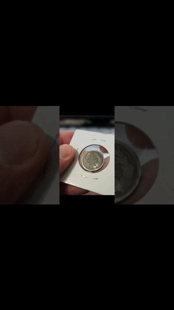 Silver Seated Dime Coin! #shorts
