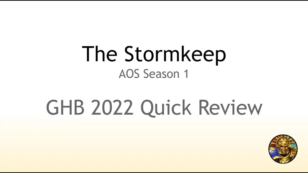 GHB 2022 Quick Review