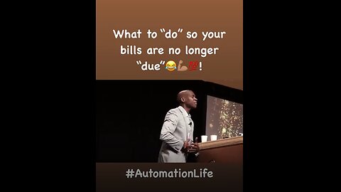 WHAT TO "DO" SO YOUR BILLS ARE NO LONGER DUE!!