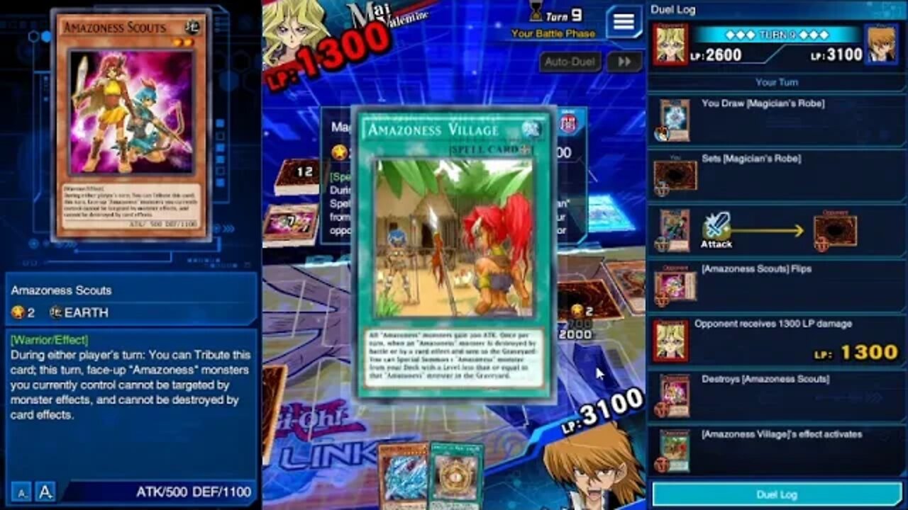 YuGiOh Duel Links - How to Farm Mai Valentine Level 30