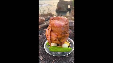 Outdoor Cooking: Perfectly Cooked Chicken in a Tin