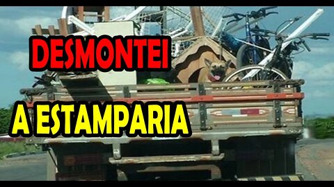 MONTANDO UMA ESTAMPARIA ( DESMONTEI A ESTAMPARIA )