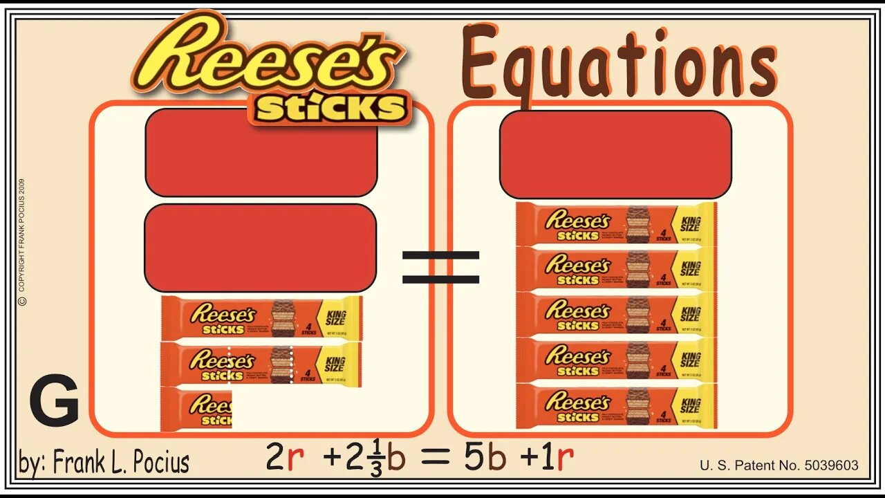 G1_vis REESES STICKS 2r+2.34b=5b+1r _ SOLVING BASIC EQUATIONS _ SOLVING BASIC WORD PROBLEMS