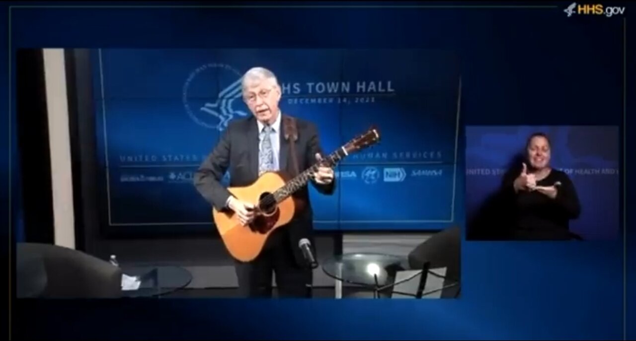 Fauci's Boss Sings Cringe Worthy COVID Song