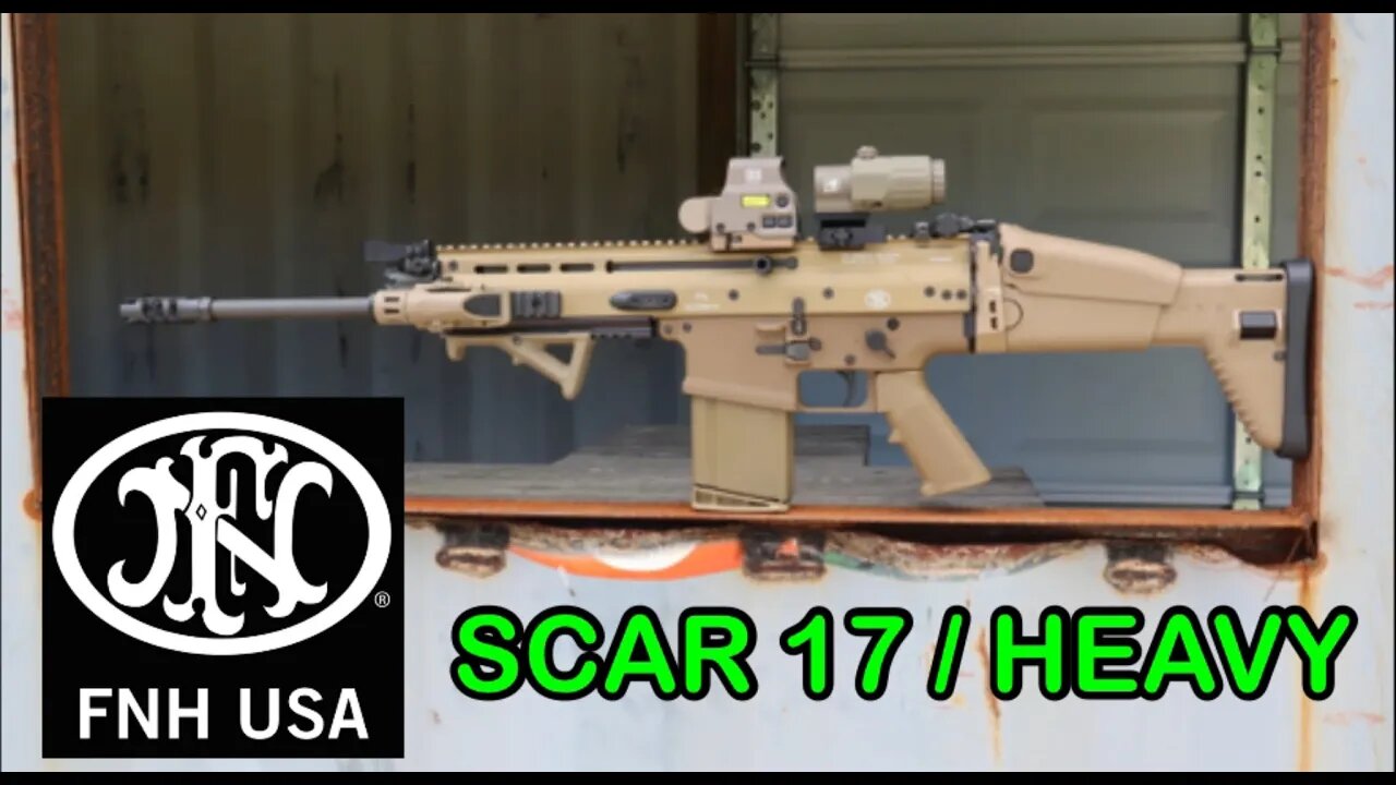 FN Scar 17S Heavy Battle Rifle Test & Review