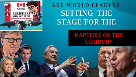 Why are world leaders removing Christians from Society?