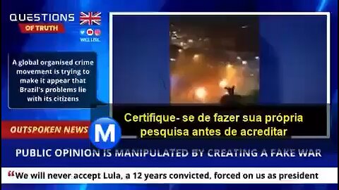 Brasil sendo mostrado na Inglaterra!