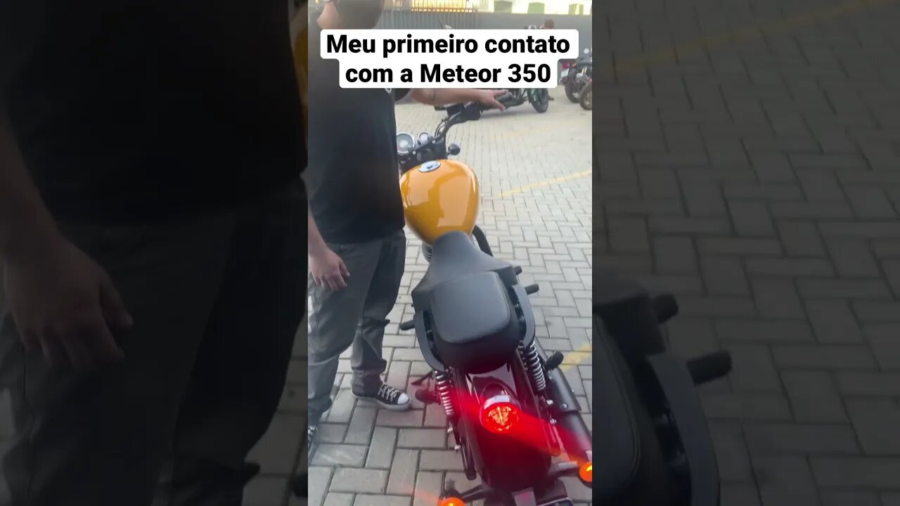 Meu primeiro contato com a Meteor 350