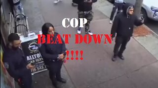 Shocking video shows suspect assaulting NYPD officer in the Bronx