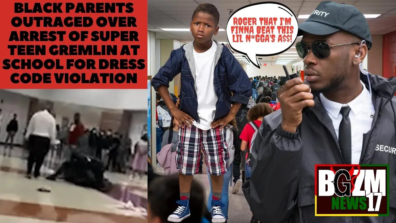 Black Parents Outraged Over Arrest of Super Teen Gremlin at School For Dress Code Violation