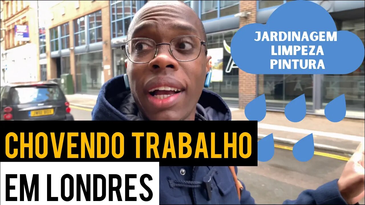 MUITA VAGA DE TRABALHO EM LONDRES😱 | Negritinh Pelo Mundo