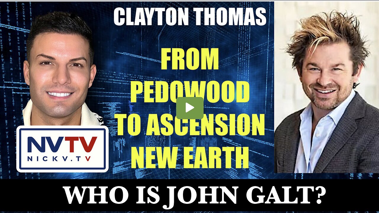 Clayton Thomas Discusses Pedowood To Ascension with Nicholas Veniamin. WHERE DO WE GO FROM HERE.