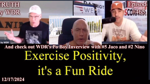 Excercise Positivity, it's a fun ride! - TRUTH by WDR - Ep. 465 preview