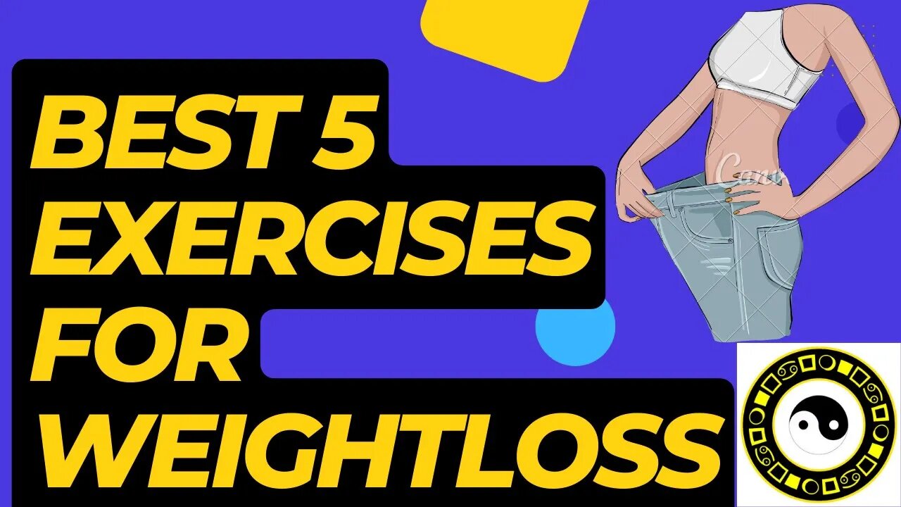 5 Best Exercises for Weight Loss in 2022#shorts