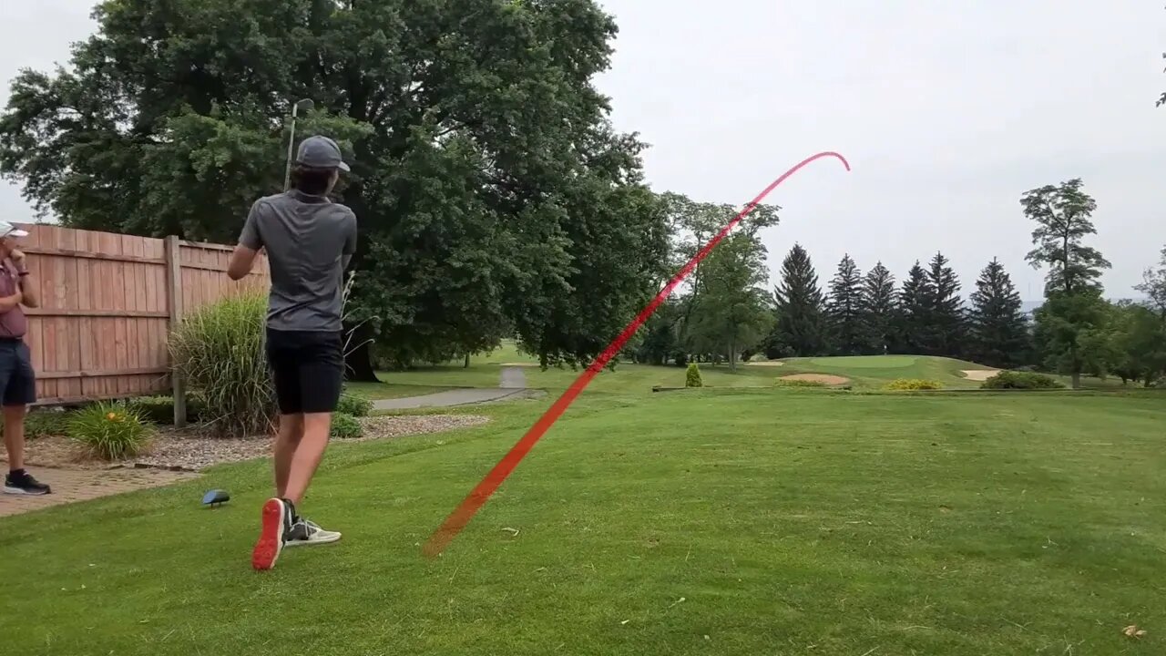 8 hndcp v 7 hndcp Park Hills Hole 3 #shorts ✔👍