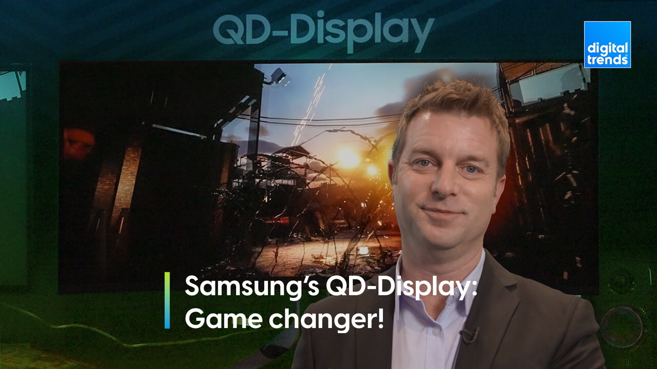 Samsung sneaks a QD-OLED TV into CES 2022