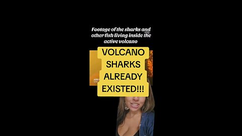 “Sharkano” 😏 MUTATED VOLCANO SHARKS 💀💀 . #fyp