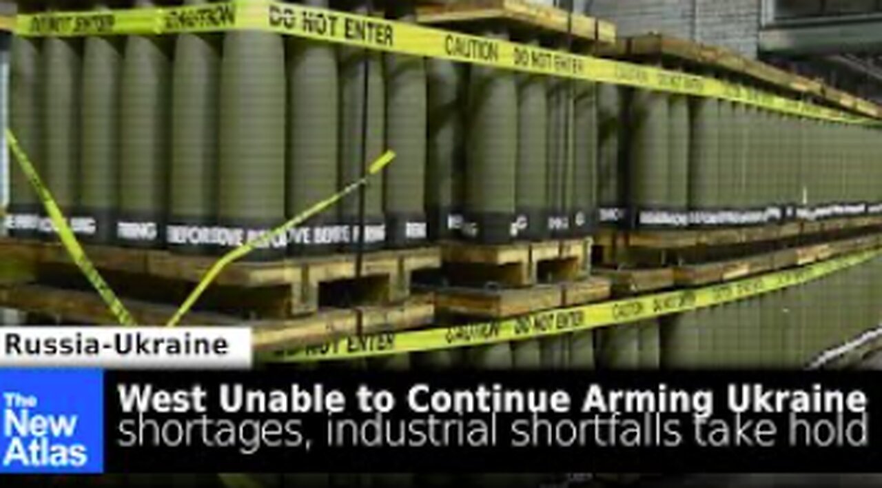15.02.23 West's Ability to Arm Ukraine Continues to Wane - TheNewAtlas Report
