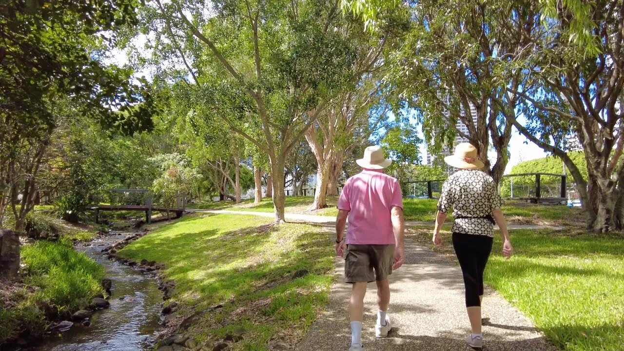 Macintosh Island Park Walk - Surfers Paradise | Australia