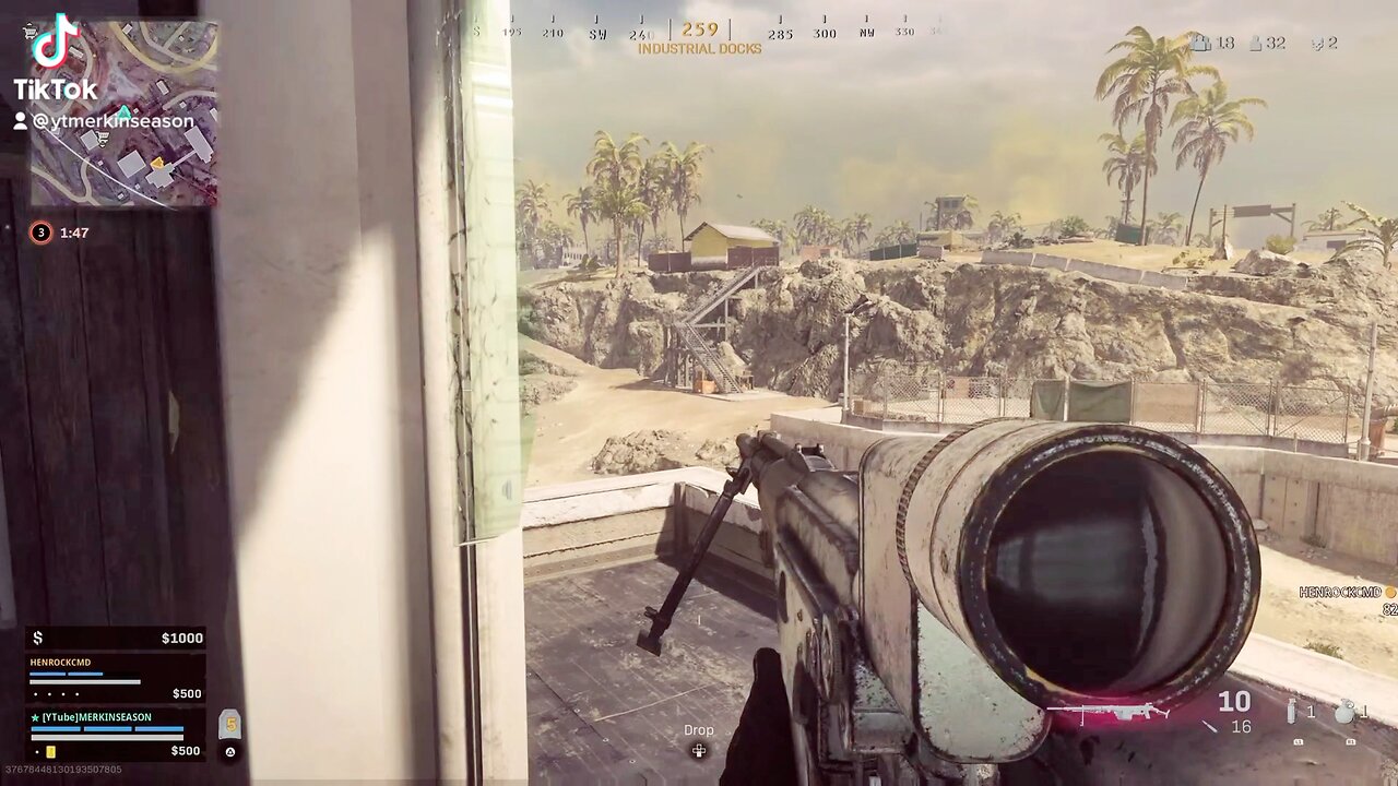 Call of Duty Warzone-Gorenko wallbang through the Bertha for the kill. #gorenko #meta #op #killed