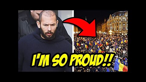 Andrew Tate MASSIVE Fan Protest (THIS IS IT)