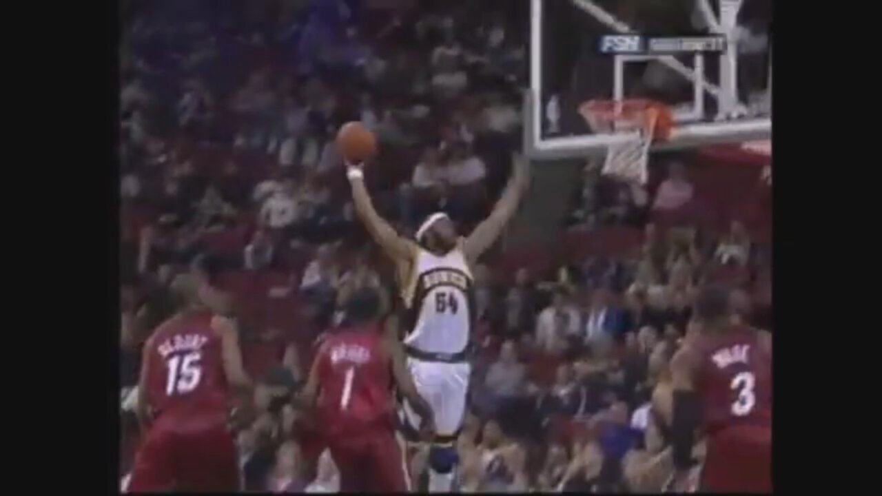 Chris Wilcox 30 Points Vs. Heat, 2007-08.