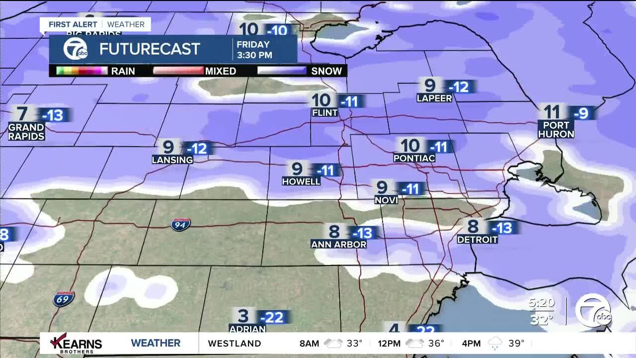 Detroit Weather: Winter Storm Warning starts at 7 PM