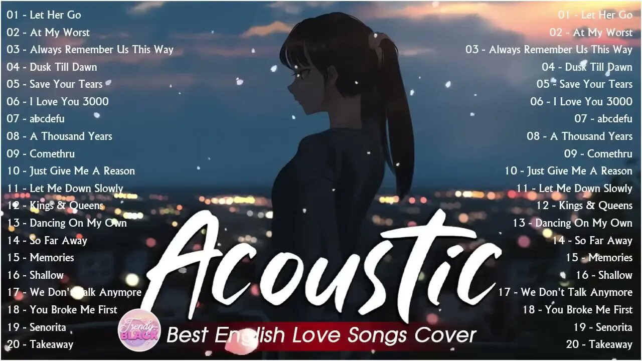 Best Chill Acoustic Love Songs Playlist 2023 ❤️ Soft Acoustic Cover Popular Love Songs Of All Time