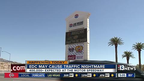Tips for dealing with EDC traffic this weekend