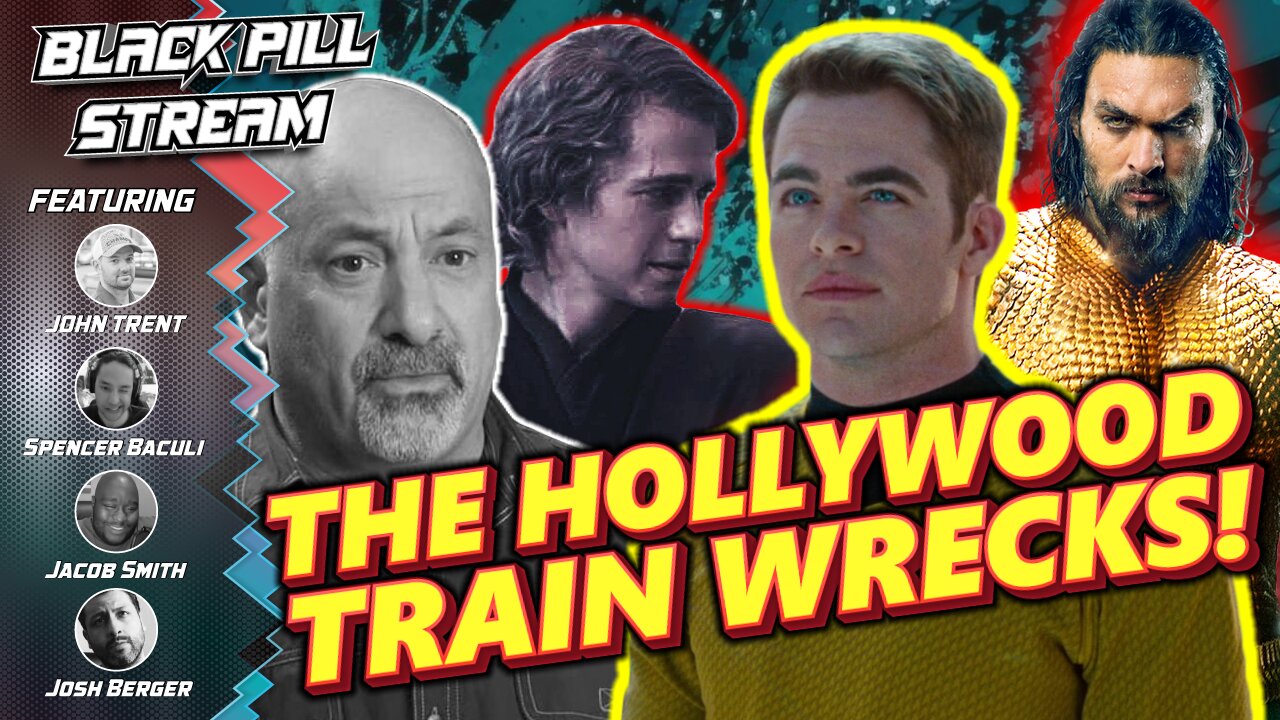 CANCELLED Star Wars movies?! Dan Didio speaks on WOKE! New-New Star Trek? 🚨 | Black Pill Stream