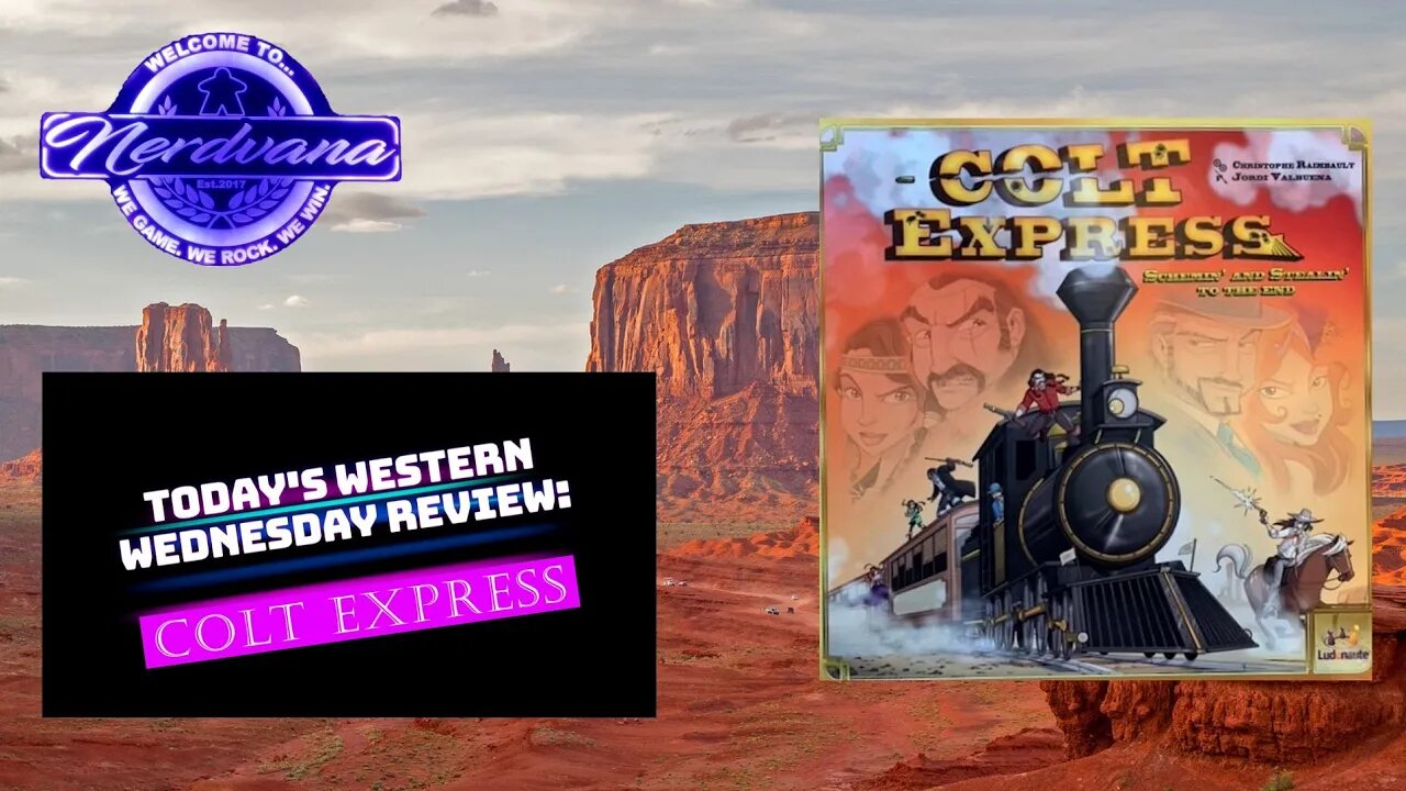 Colt Express Board Game Review