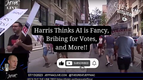 Harris Thinks AI is Fancy, Bribing for Votes, and More!!