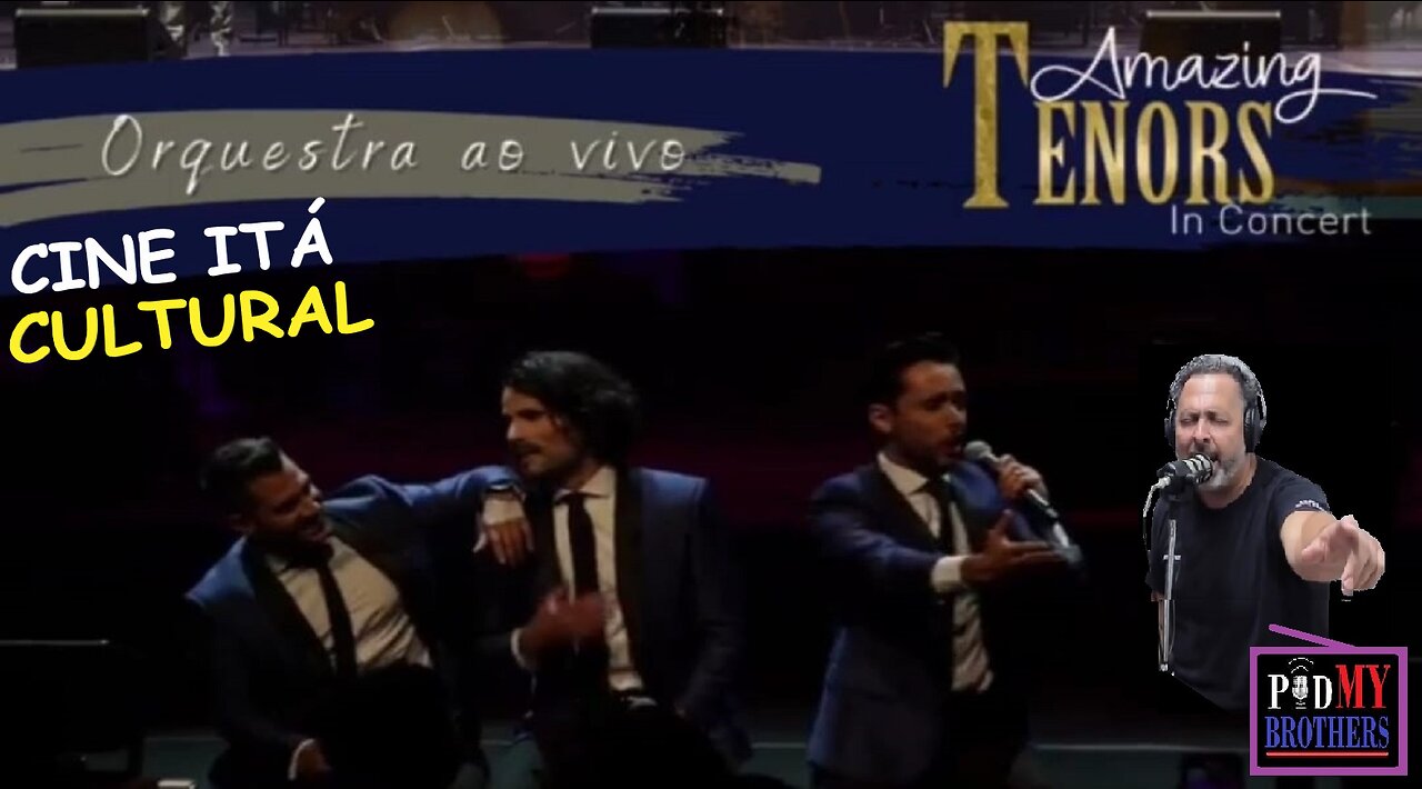 SHOW AMAZING TENORS EM ATIBAIA + PALHINHA...