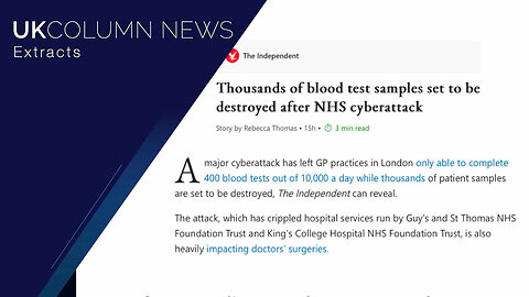 Novacyt Settles £5m With UK government Over Faulty Covid–19 Tests - UK Column News