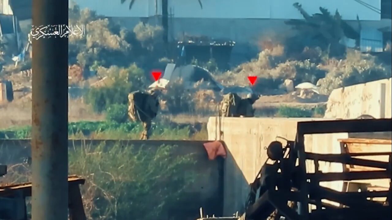 Palestinian Resistance Video Of Gaza Battlefield