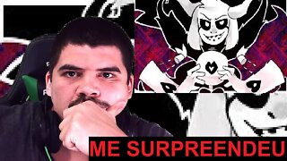 REACT A HISTÓRIA DE UNDERTALE A ROTA PACIFISTA - MELHOR DO MUNDO