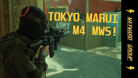 Tokyo Marui M4 MWS Cinematic Airsoft (Motor City Airsoft)