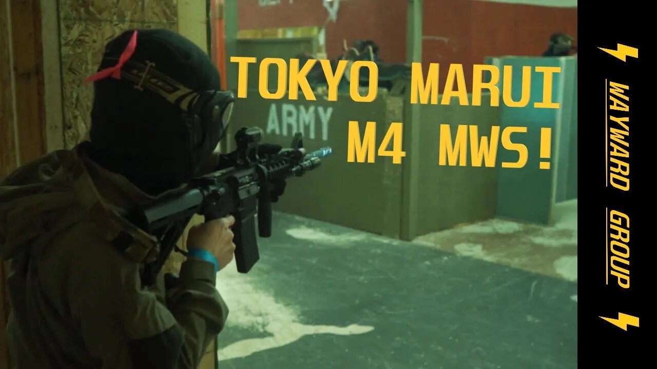 Tokyo Marui M4 MWS Cinematic Airsoft (Motor City Airsoft)